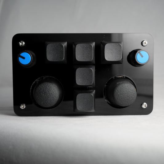 madMidi Acrylic Wireless Black and Blue