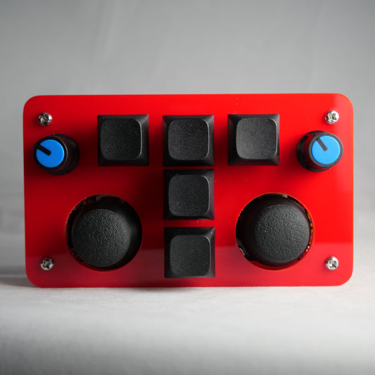 madMidi Acrylic Wireless Red and Blue