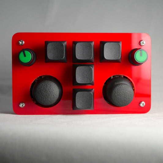 madMidi Acrylic Wireless Red and Green
