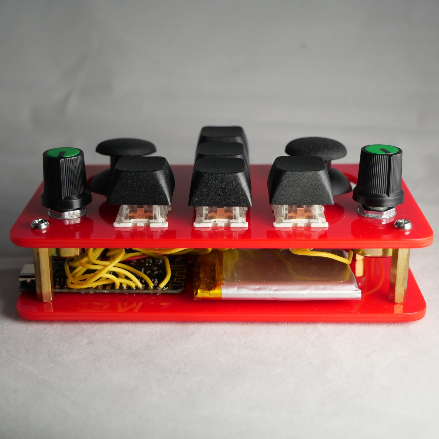 madMidi Acrylic Wireless Red and Green
